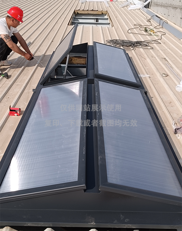 兰州王老吉生产车间独山子排烟天窗