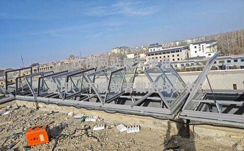 敦煌博物馆独山子排烟天窗