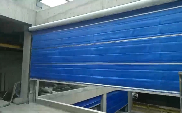 大型物流园区完成独山子防火门整体安装工程